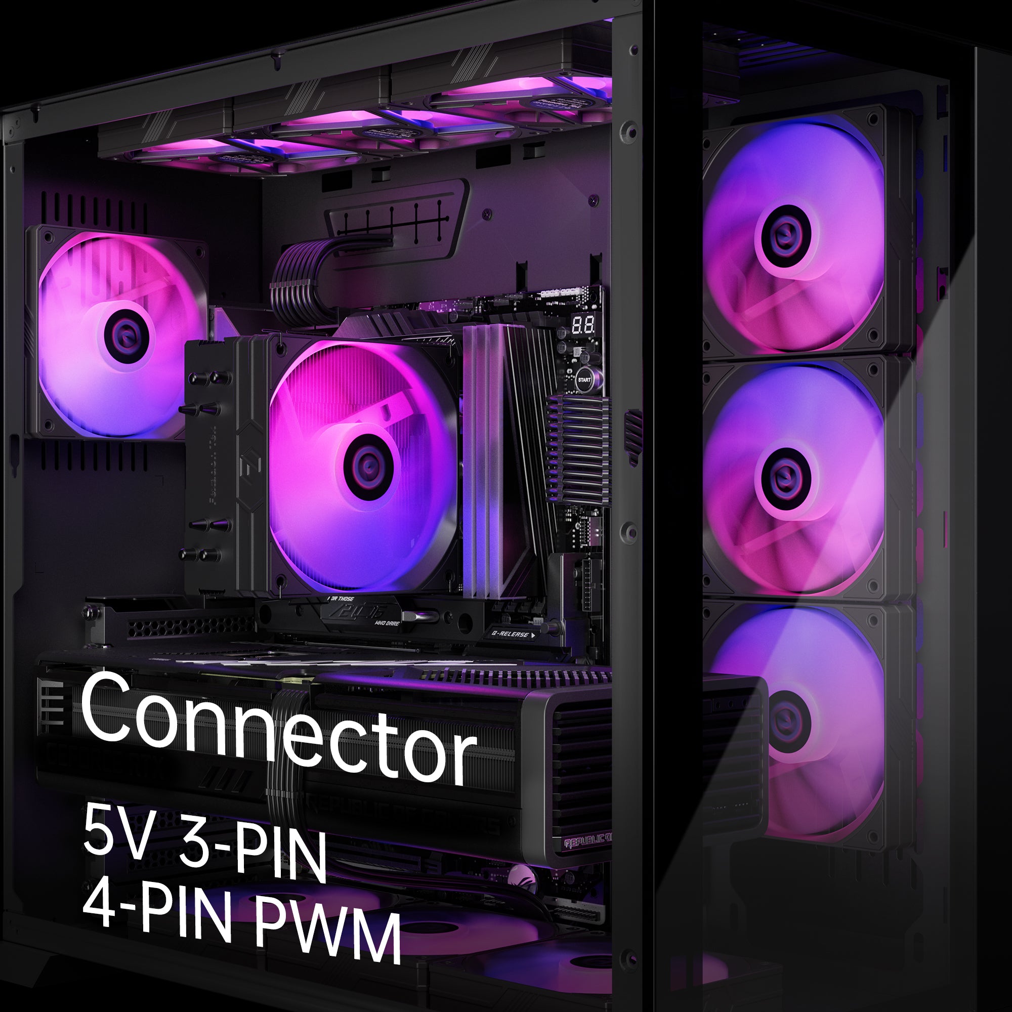 P-12A 120mm ARGB Case Fan