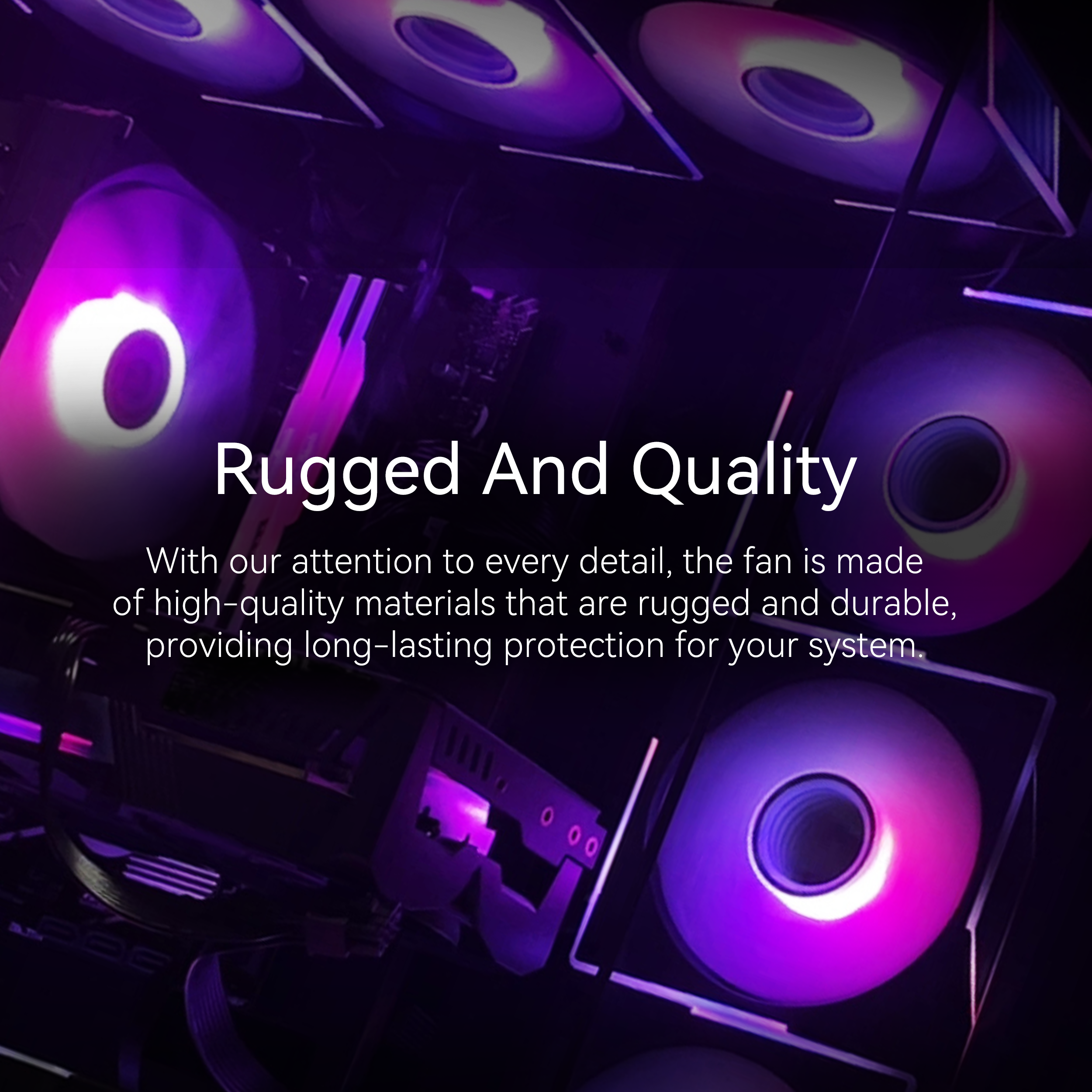 M1-12A 120mm ARGB Case Fan